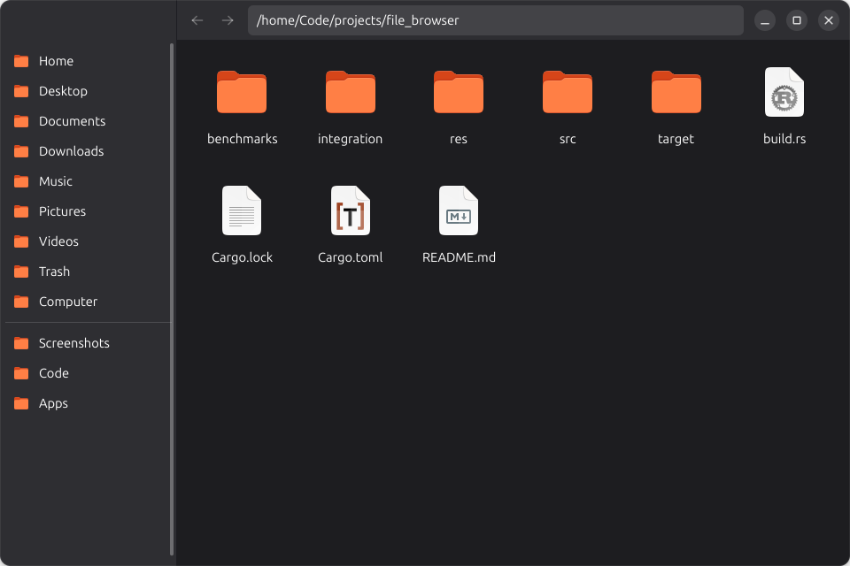 FileBrowser showing intelligent file suggestions and automated organization